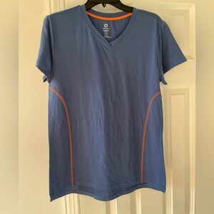 💕 NWOT Greenlayer Women Blue Moisture Wicking T-shirt